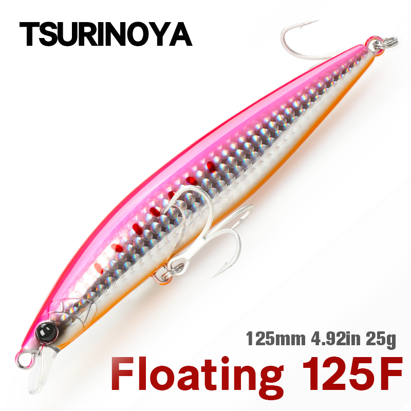 Fishing Lure Topwater - TSURINOYA Strong STINGER 125F Ultra Long