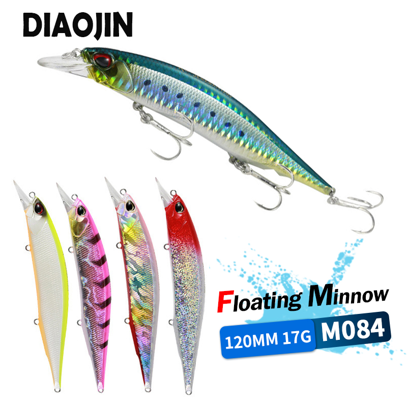 Fishing Lure Topwater - Realis Jerkbait 120F Floating Minnow Lures