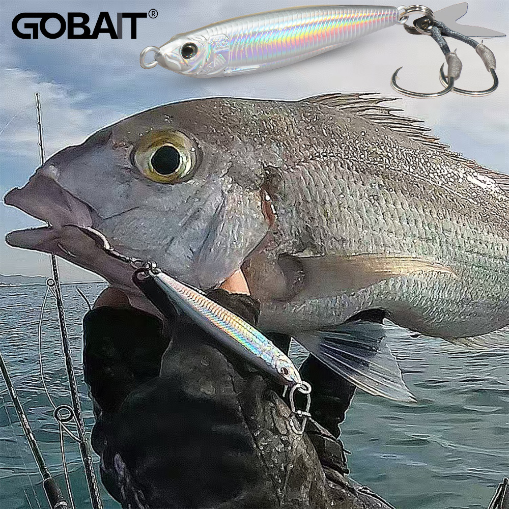 Fishing Lure Blade Bait - GOBAIT Metal Jig Lure 20g 30g