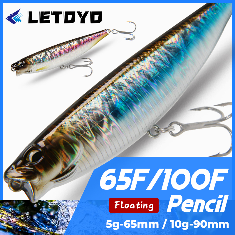 LETOYO 65mm 5g/90mm 10g Surfac - огляд і ціна Fishing Lure Buzzbait