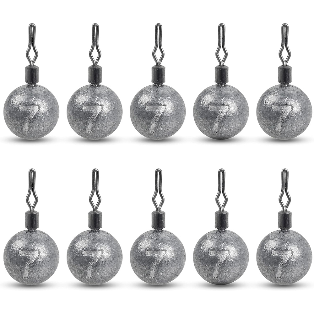 10Pcs Fishing Weight Lead 2.5G - огляд і ціна Fishing Lure Popper