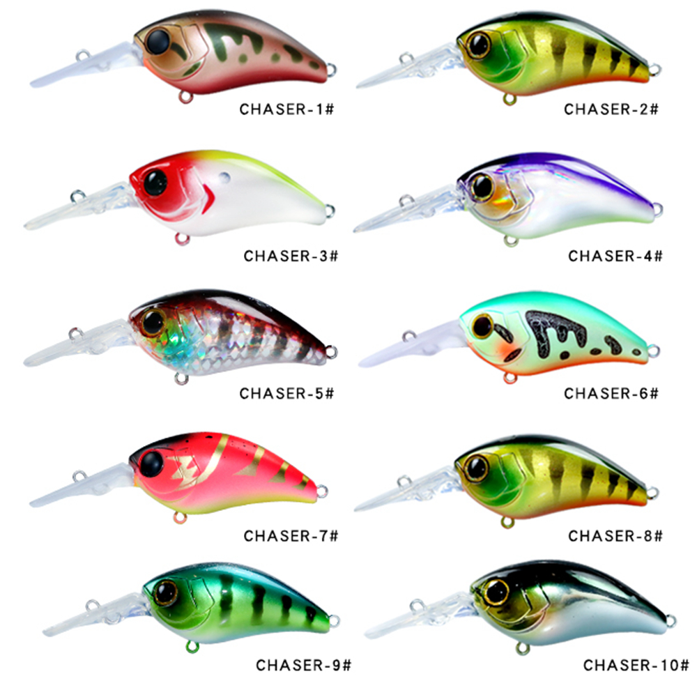 AOCLU Floating Minnow 50mm 10g - огляд і ціна Fishing Lure Topwater