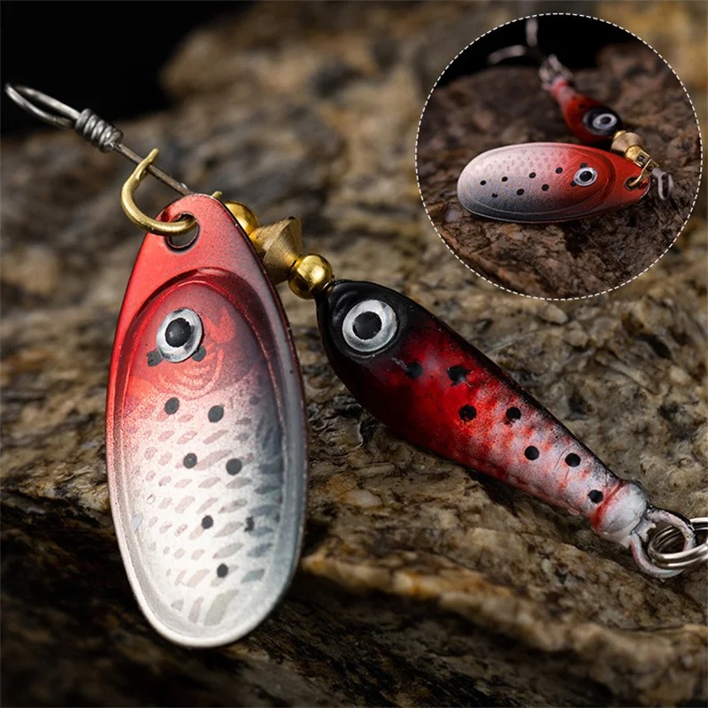 Fishing Spinner Lure Metal Rot - огляд і ціна Fishing Lure Blade Bait
