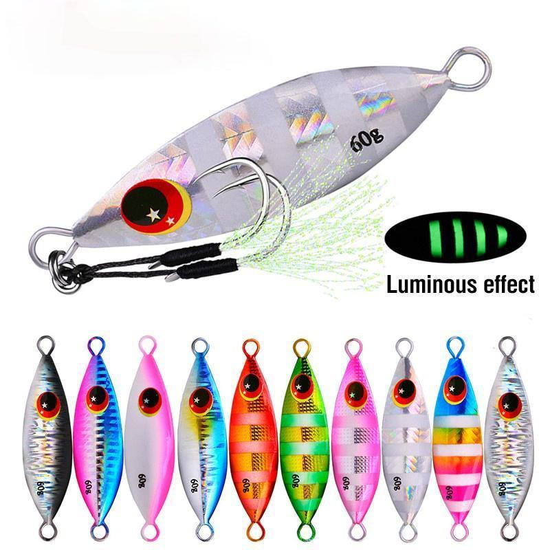 Metal Jig Spoon Lure 10-60g Fi - огляд і ціна Fishing Lure Buzzbait