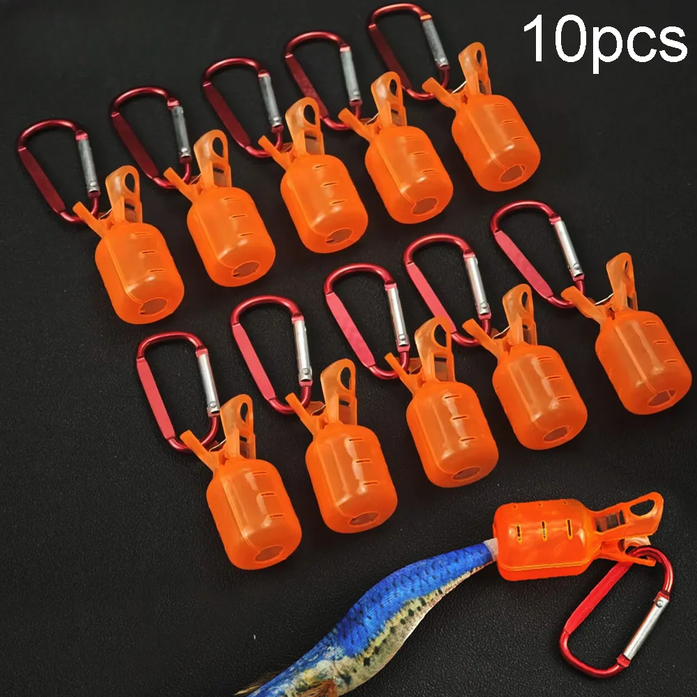 10pcs Squid Jig Hook Protector - огляд і ціна Fishing Lure Kit