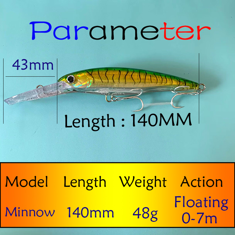 Testar Fishing Lure 140mm 48g  - огляд і ціна Fishing Lure Buzzbait