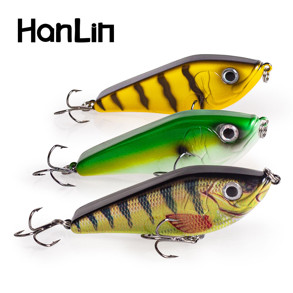 80mm/15.5g Muskies Jerkbait Pi - огляд і ціна Fishing Lure Swimbait