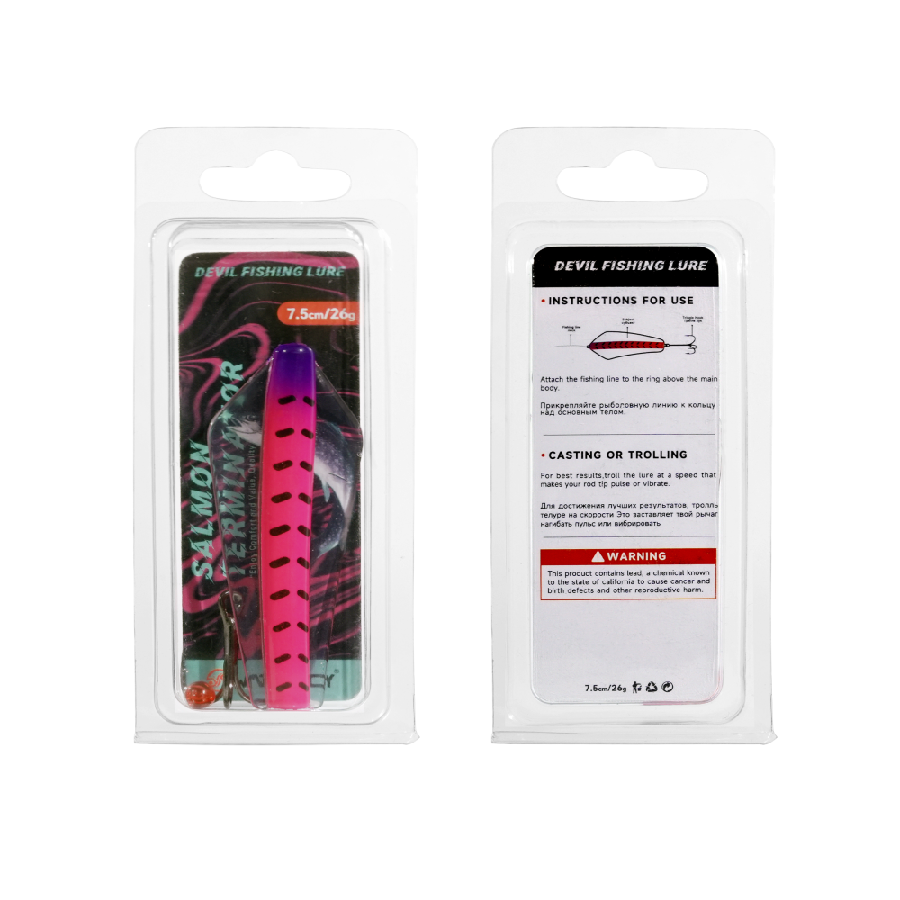 WATERBOY Devil Bait Saltwater  - огляд і ціна Fishing Lure Swimbait