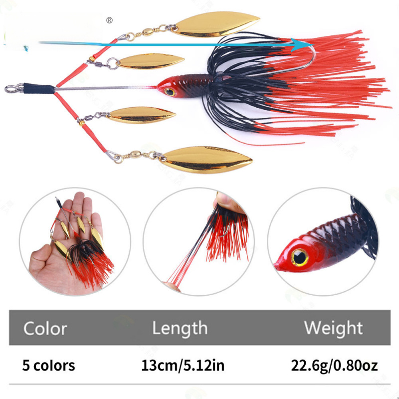 13CM22gLure bait with composit - огляд і ціна Fishing Lure Blade Bait