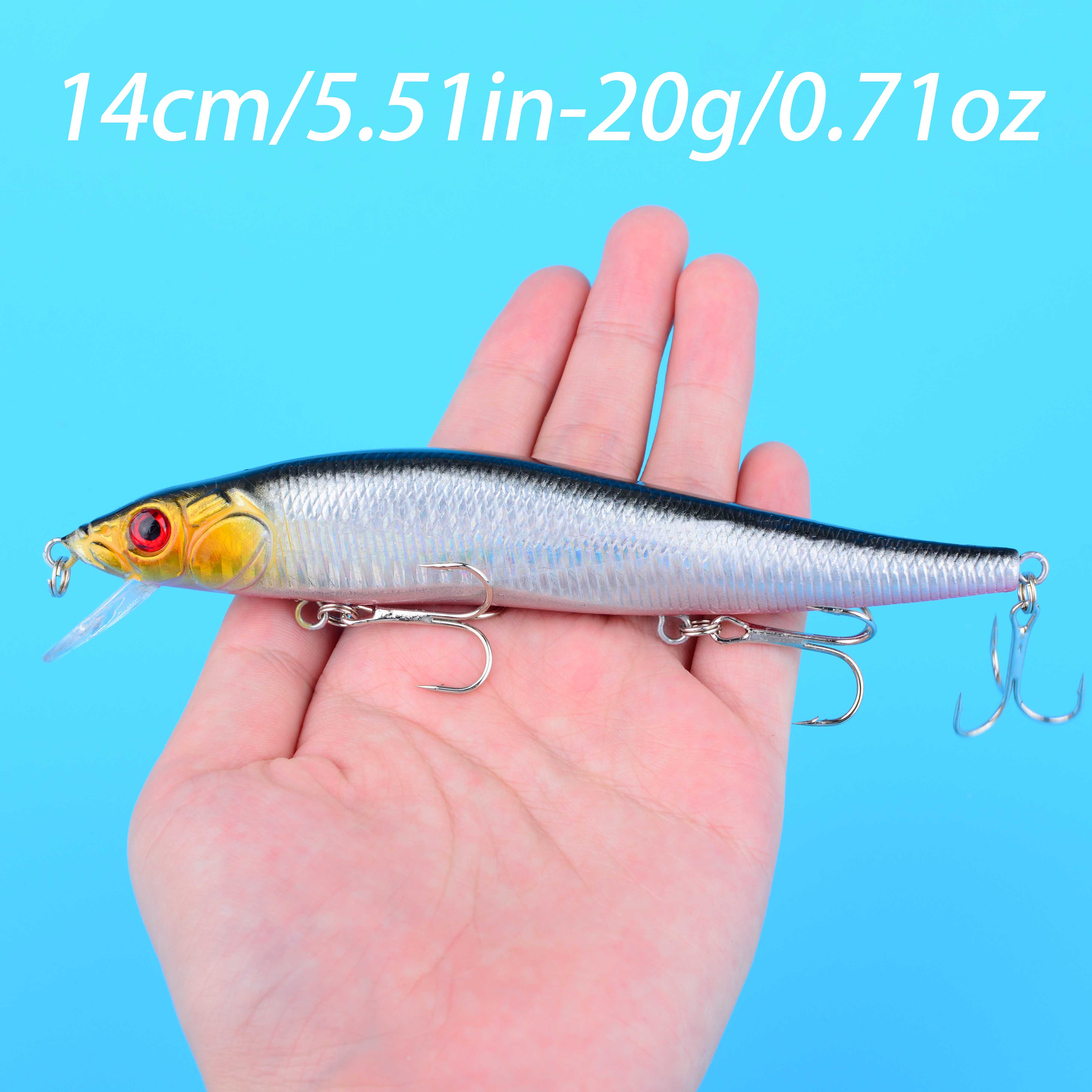 1pc Minnow Fishing Lure Floati - огляд і ціна Fishing Lure Jerkbait