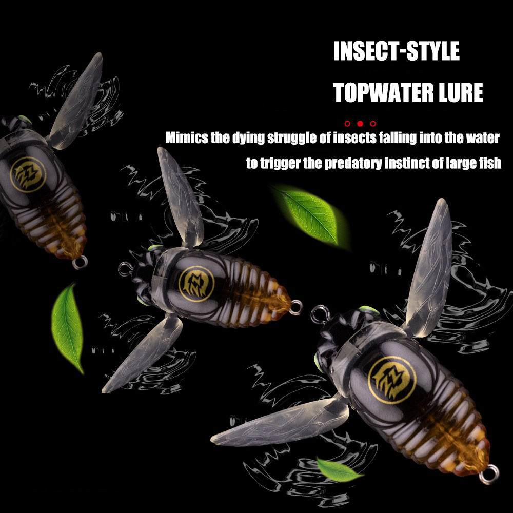 Cicada Topwater Fishing Lure 3 - огляд і ціна Fishing Lure Popper