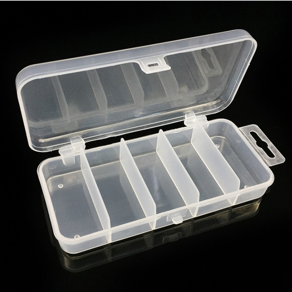 1pcs Transparent Plastic Stora - огляд і ціна Fishing Lure Spoon