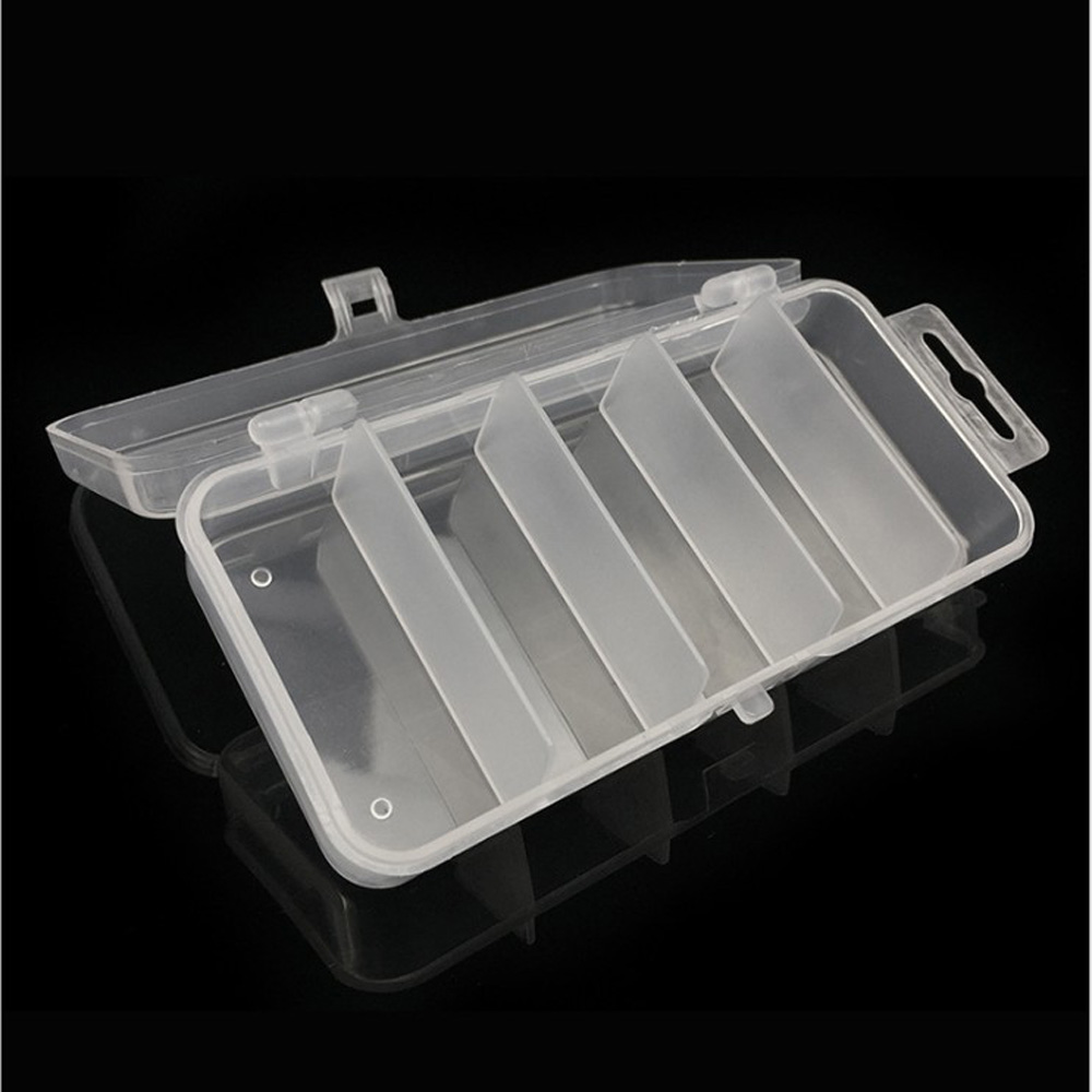 1pcs Transparent Plastic Stora - огляд і ціна Fishing Lure Spoon