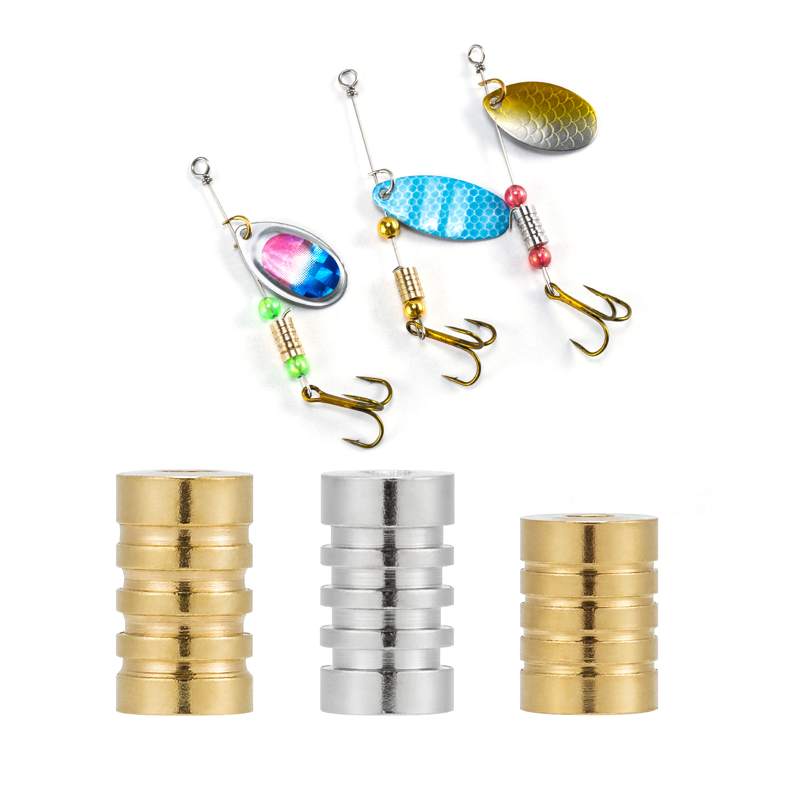 10PCS Fishing Spinner Bead Lur - огляд і ціна Fishing Lure Spinnerbait