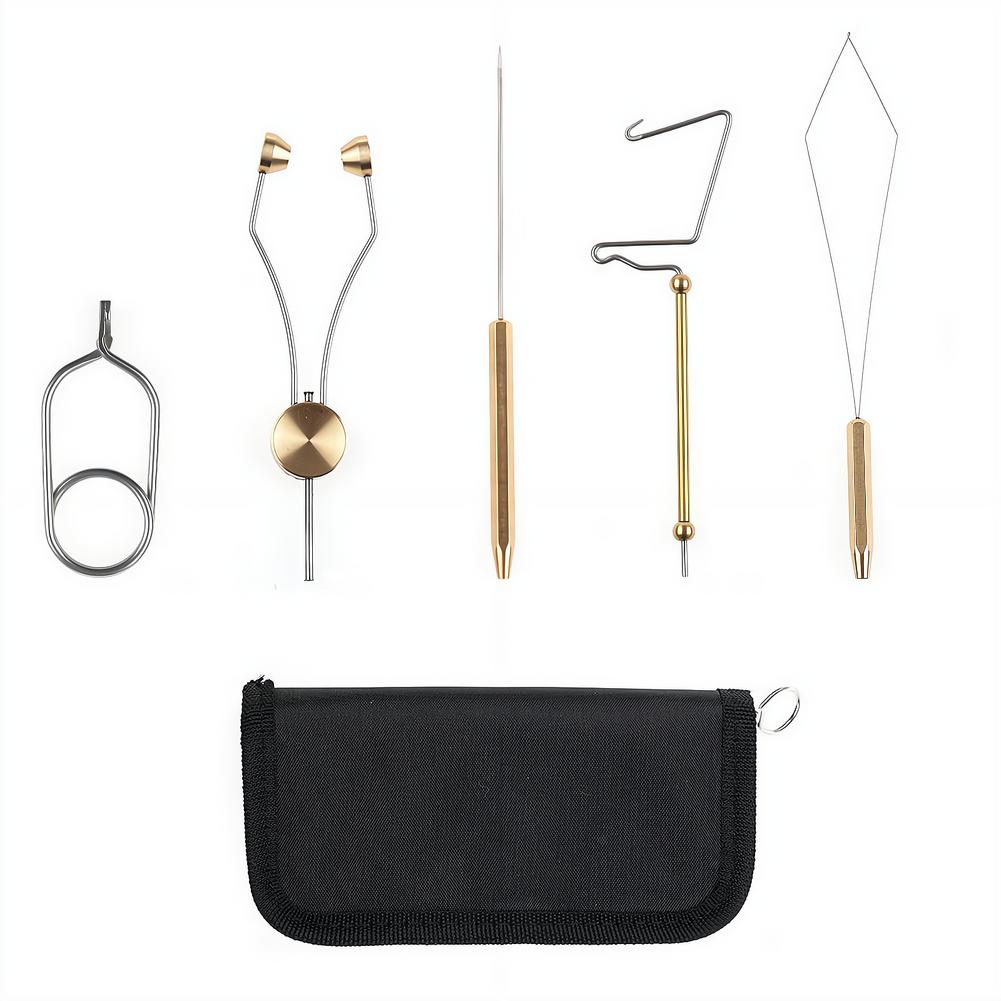 5 In 1 Fly Tying Tools Kit Fly - огляд і ціна Fishing Lure Making Kit