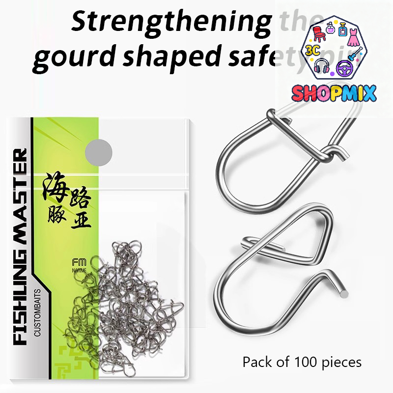 100Pcs Fishing Clips Fast Cran - огляд і ціна Fishing Lure Crankbait