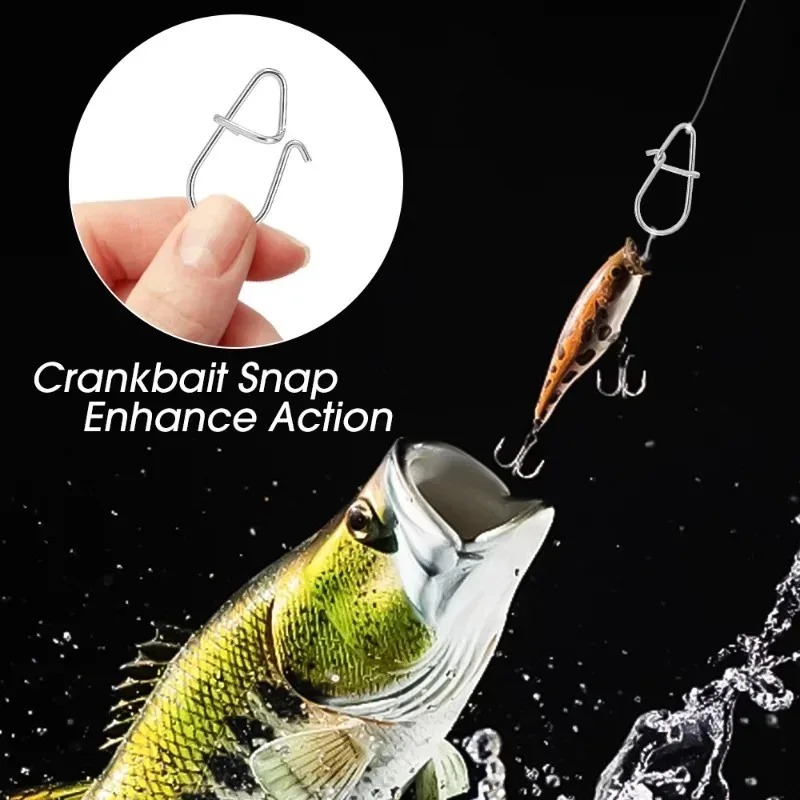100/200PCS Stainless Steel Fis - огляд і ціна Fishing Lure Accessories