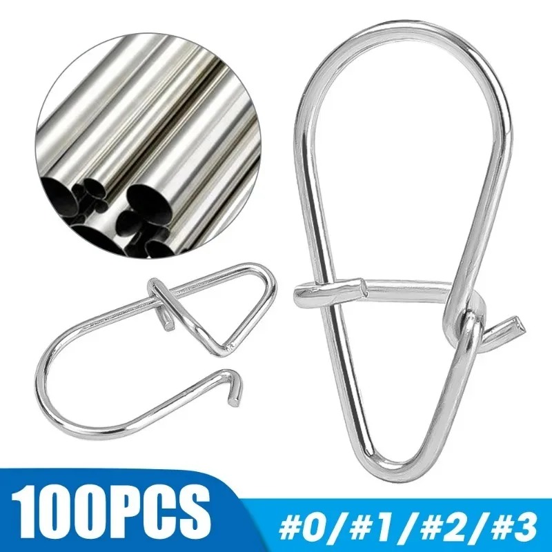 100/200PCS Stainless Steel Fis - огляд і ціна Fishing Lure Accessories