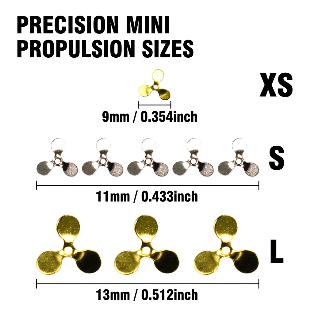 200Pcs 3-Blade Propeller Fishi - огляд і ціна Fishing Lure Blade Bait