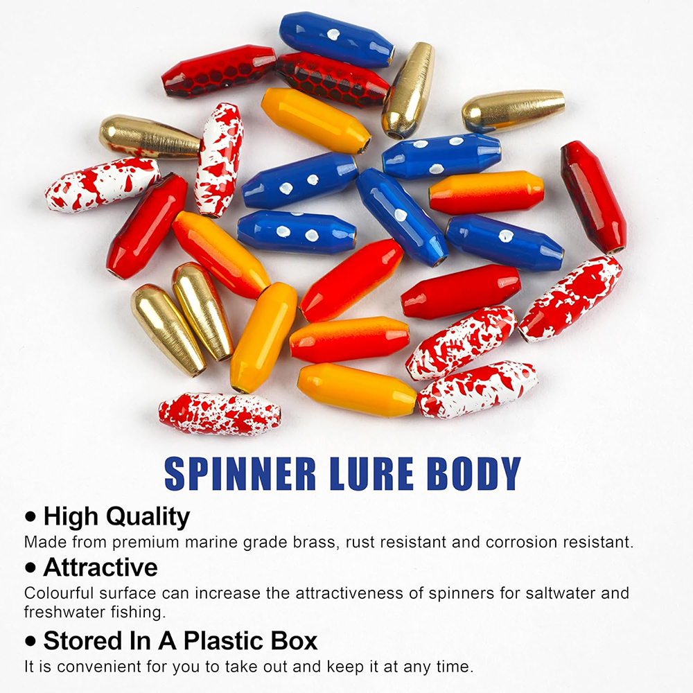 10pcs Fishing Brass Spinner Lu - огляд і ціна Fishing Lure Spinnerbait