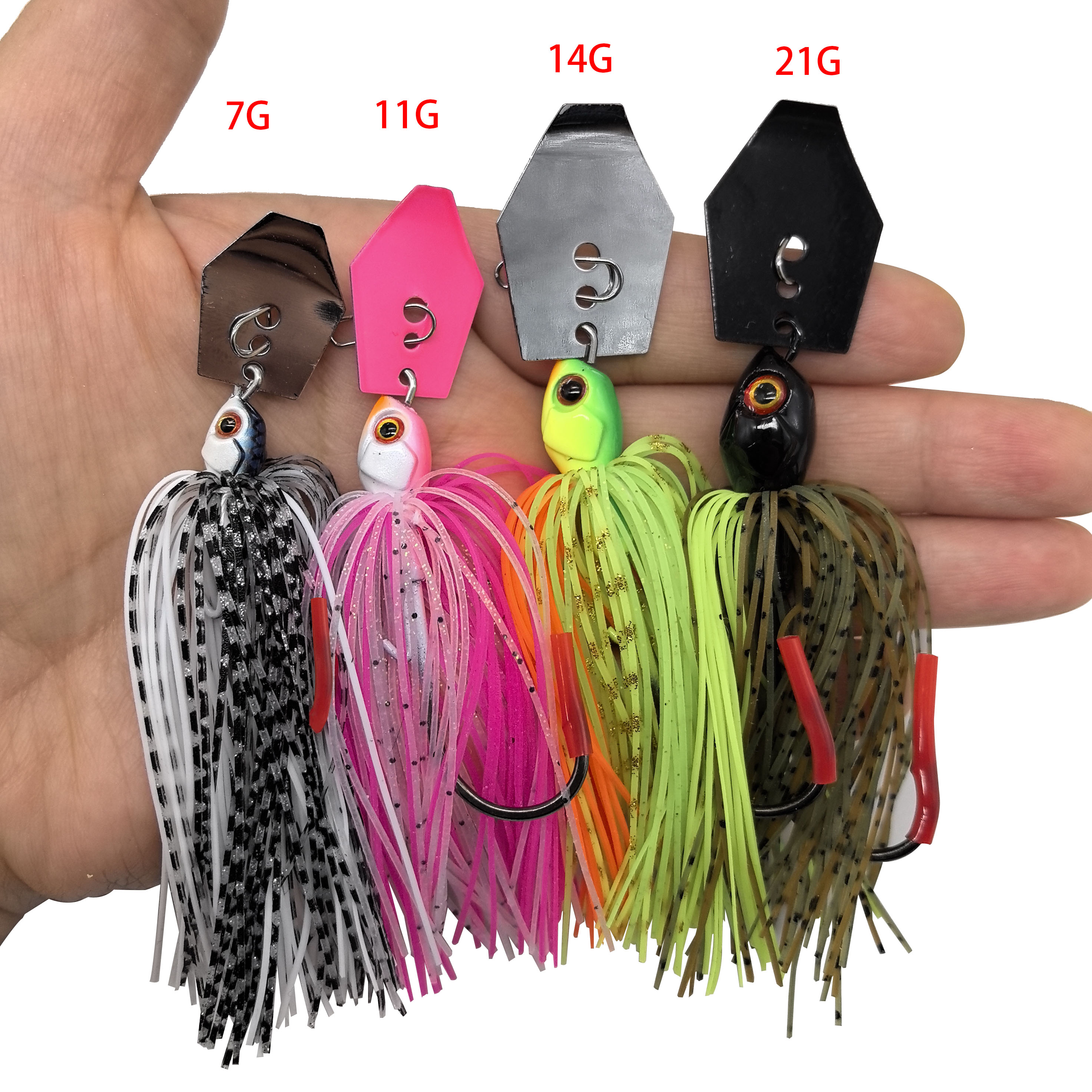 Mycena 7G/9G/11G/14G/21G fishi - огляд і ціна Fishing Lure Blade Bait
