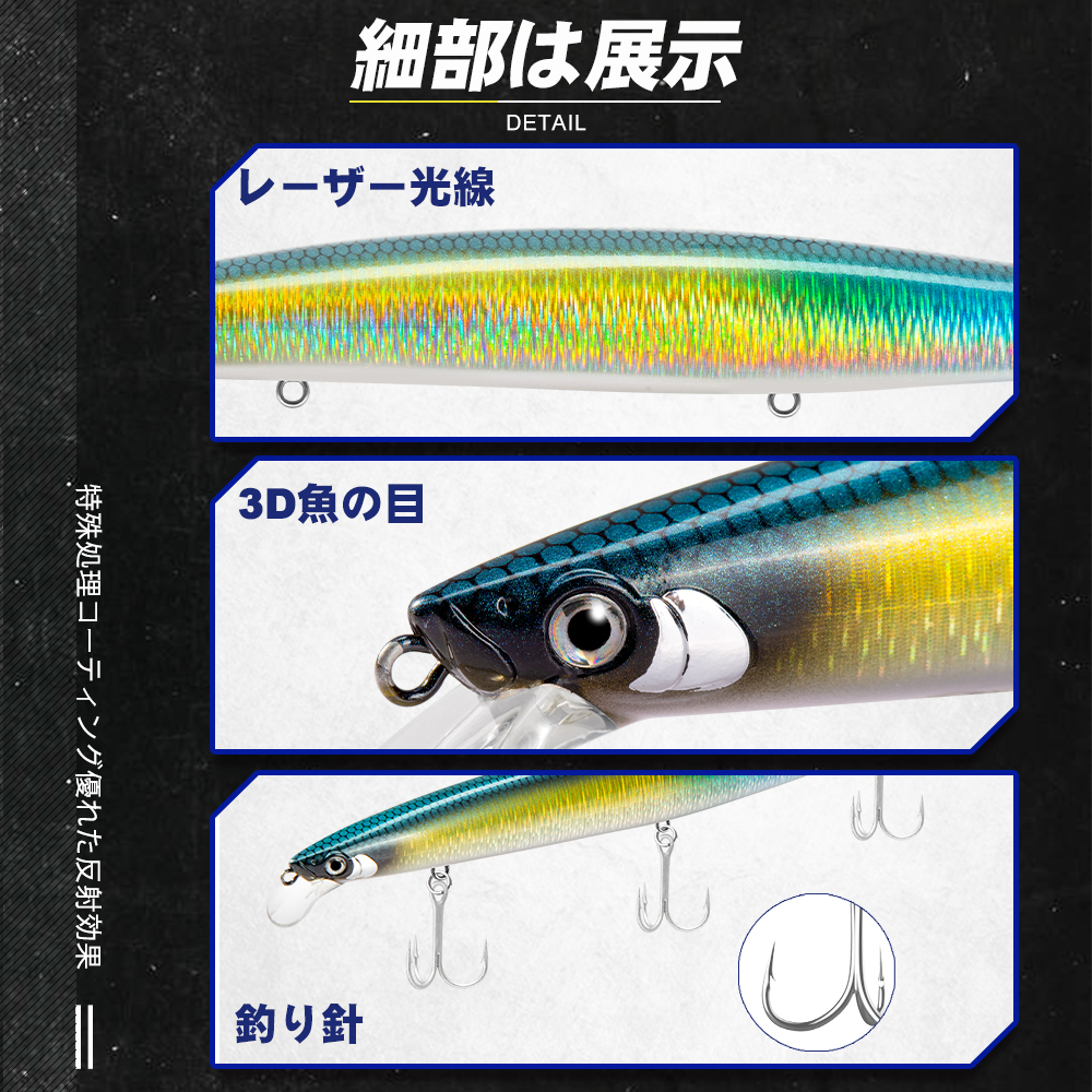 D1 Sea Fishing Lures 163mm 32g - огляд і ціна Fishing Lure Swimbait