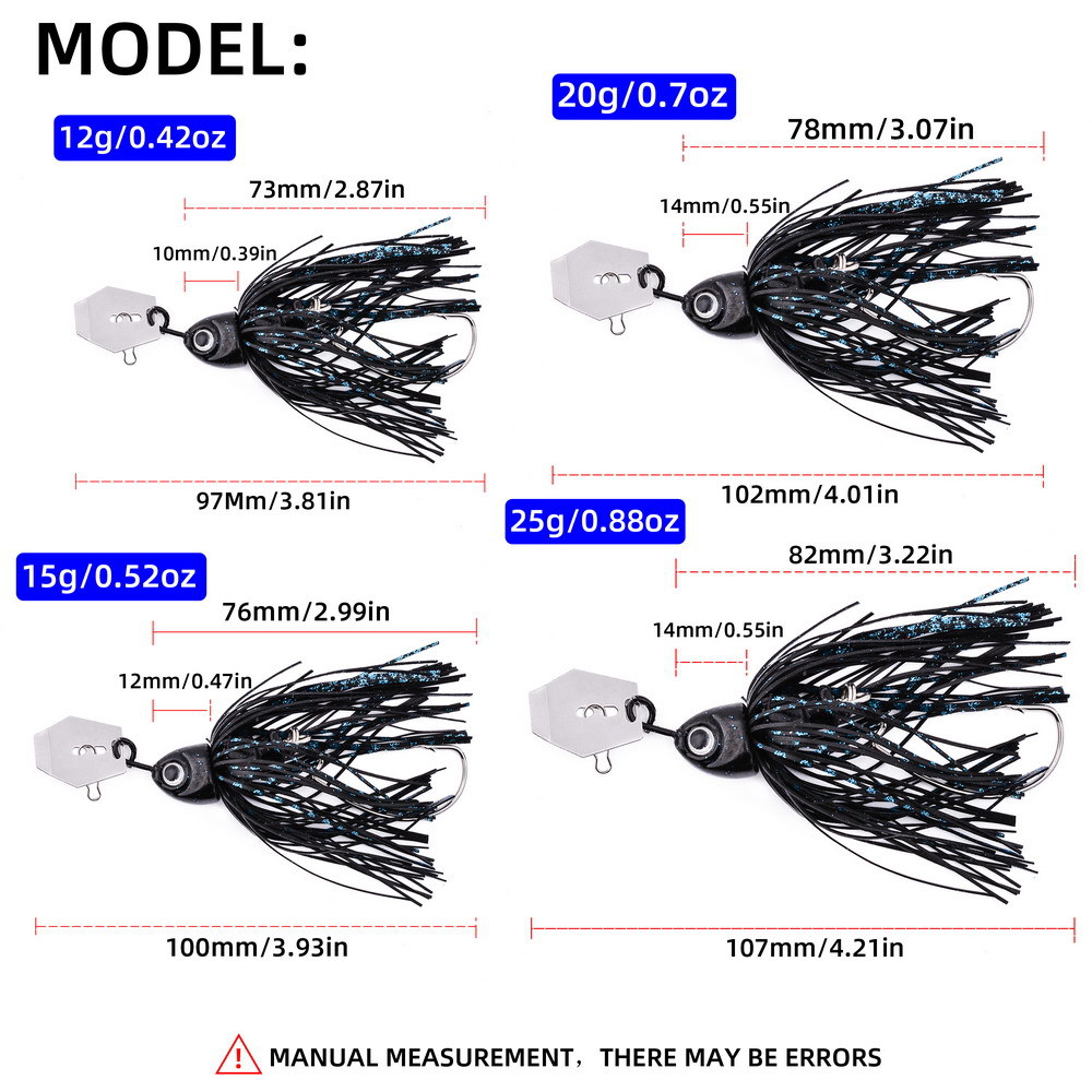 Wholesale Weedless Long Cast S - огляд і ціна Fishing Lure Blade Bait