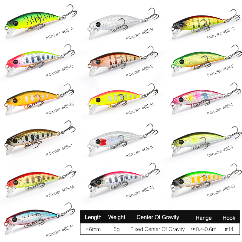 TSURINOUA 46S 46mm 5g Bait Fin - огляд і ціна Fishing Lure Jerkbait