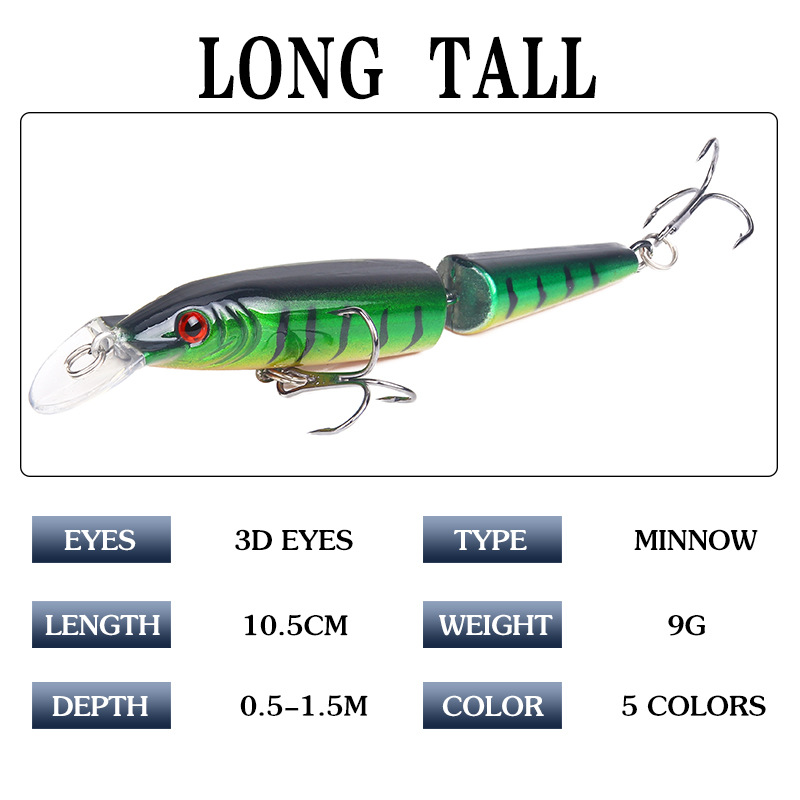 1Pcs Lifelike Artificial Crank - огляд і ціна Fishing Lure Popper