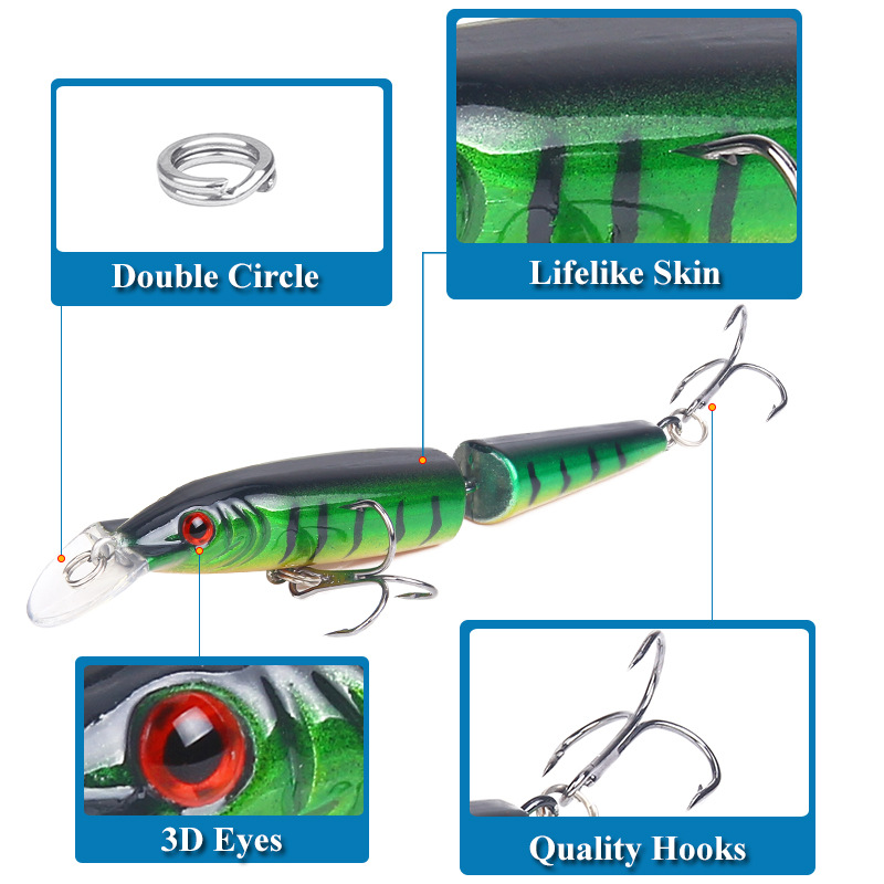 1Pcs Lifelike Artificial Crank - огляд і ціна Fishing Lure Popper
