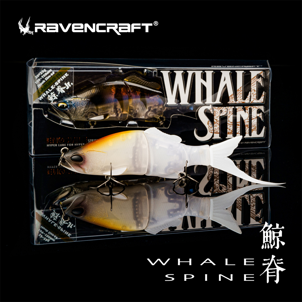 Ravencraft Whale-Spine JR 109m - огляд і ціна Fishing Lure Popper