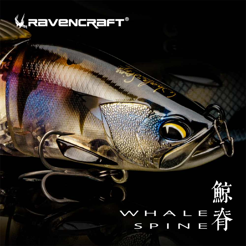 Ravencraft Whale-Spine JR 109m - огляд і ціна Fishing Lure Popper