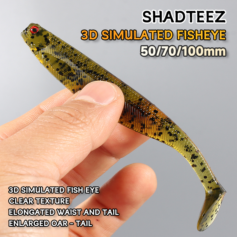 2022 Supercontinent ShadTeez 5 - огляд і ціна Fishing Lure Soft Plastic