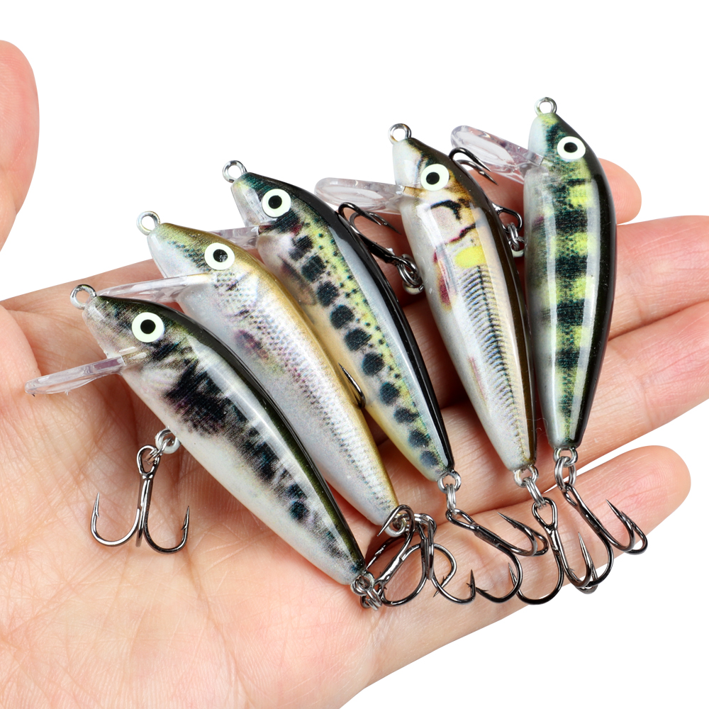 5cm 5g Sinking Minnow Wobblers - огляд і ціна Fishing Lure Jerkbait