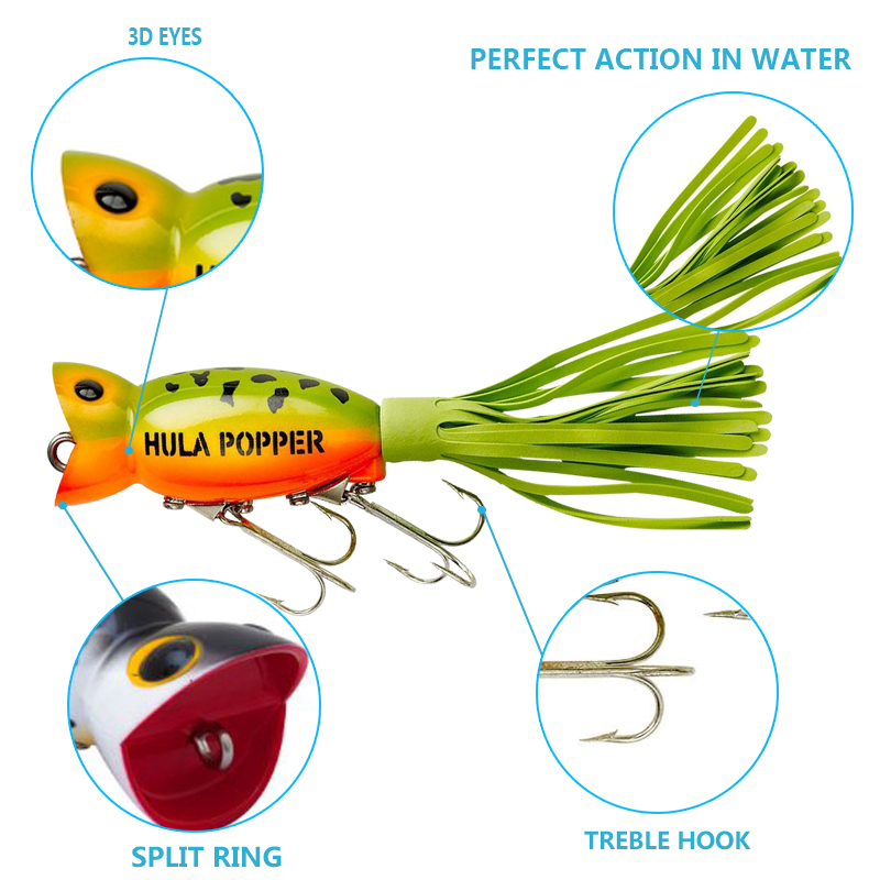 Artificia Hard Baits Mini Popp - огляд і ціна Fishing Lure Popper