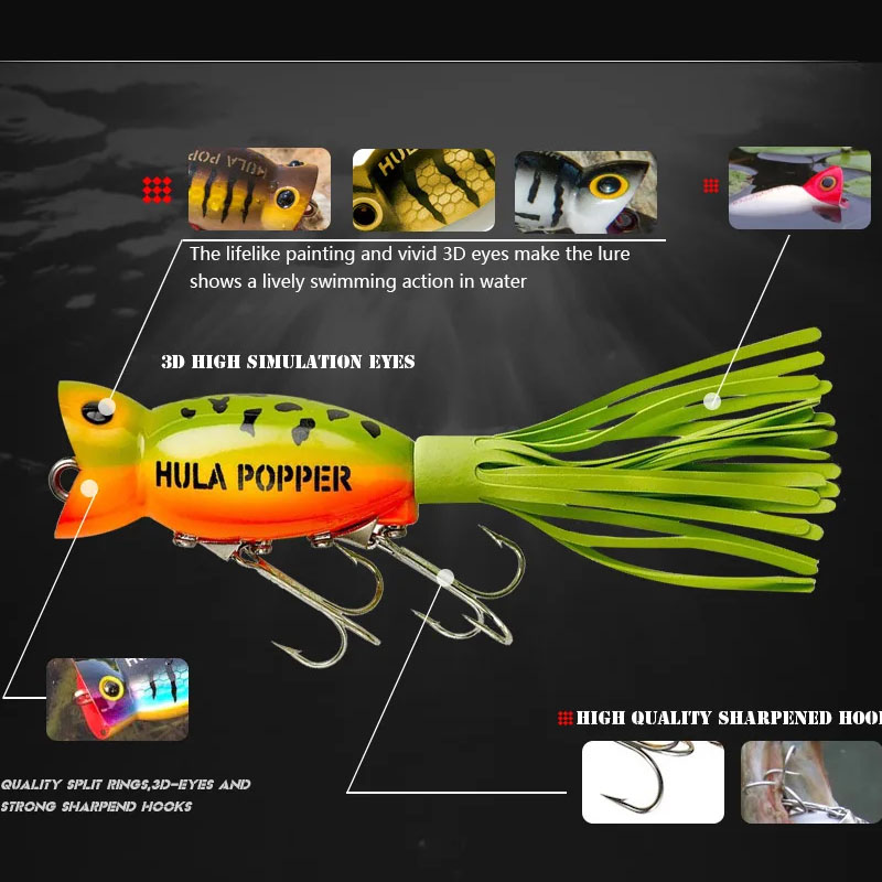 Artificia Hard Baits Mini Popp - огляд і ціна Fishing Lure Popper