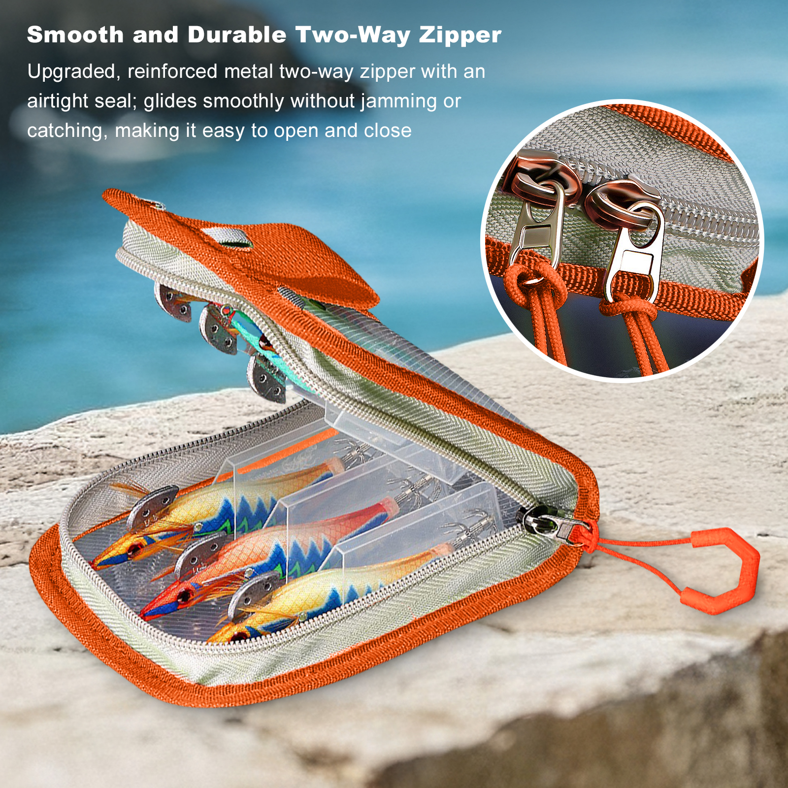 6 Grid Fishing Lure Storage Ba - огляд і ціна Fishing Lure Jig
