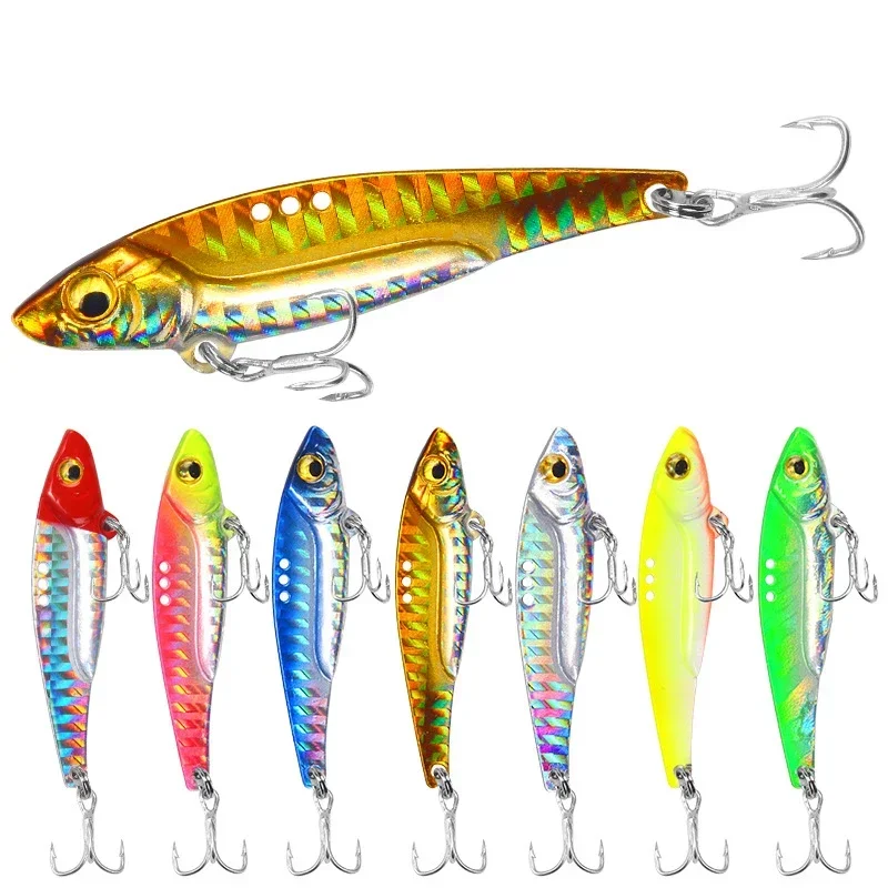 8/13/16/20g 3D Blue Yellow Pin - огляд і ціна Fishing Lure Blade Bait