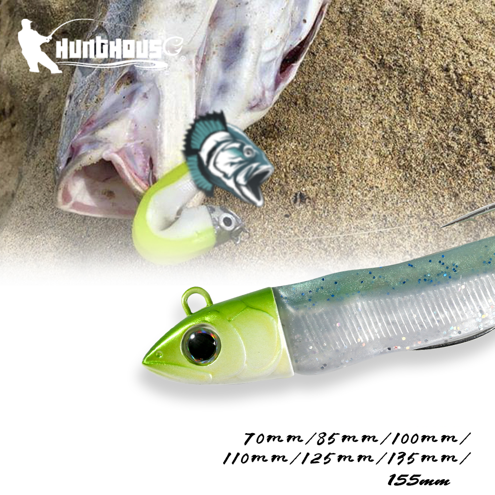Hunthouse Barre T. Minnow Fish - огляд і ціна Fishing Lure Soft Plastic
