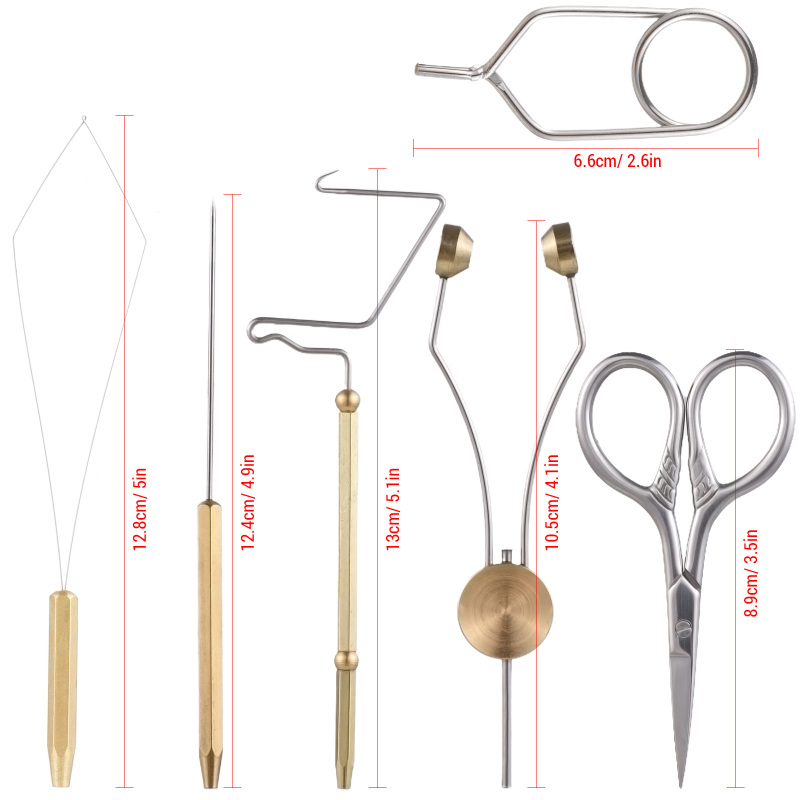 Fly Tying Tools Combo Kit Whip - огляд і ціна Fishing Lure Kit