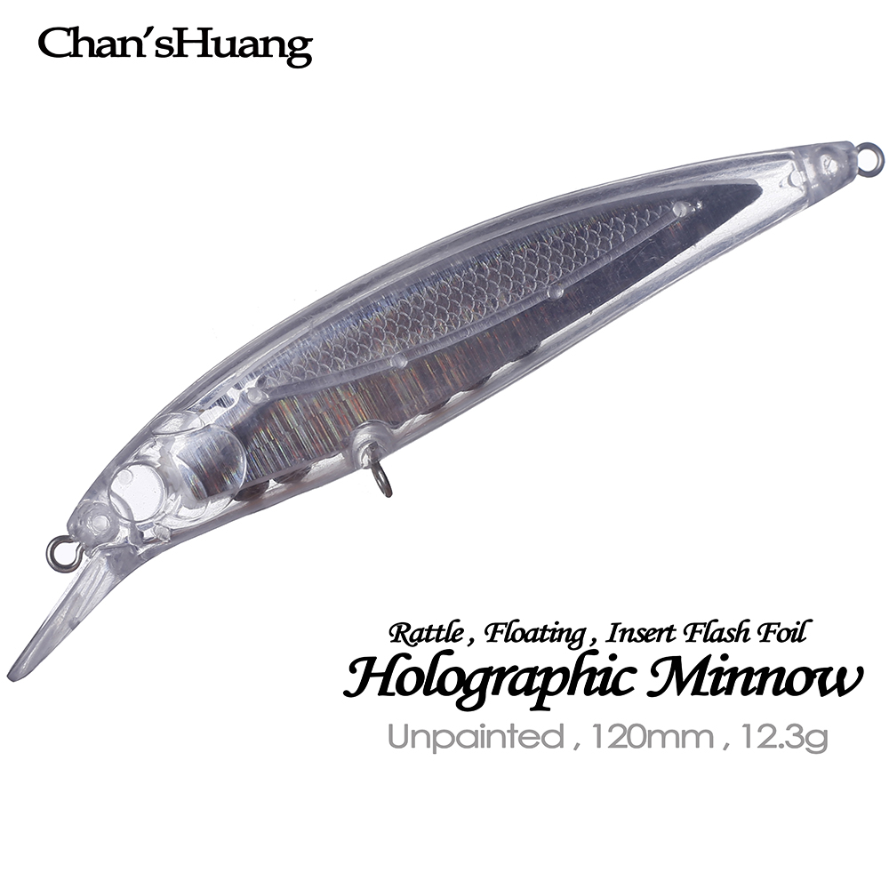 Chan’sHuang 20PCS Unpainted Bl - огляд і ціна Fishing Lure Blade Bait