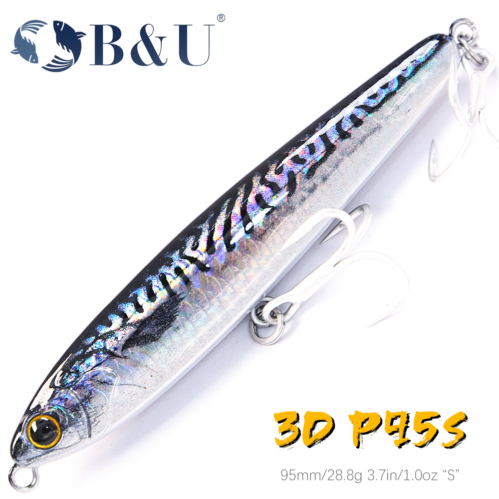 B&U Sinking Pencil Fishing Lur - огляд і ціна Fishing Lure Jerkbait