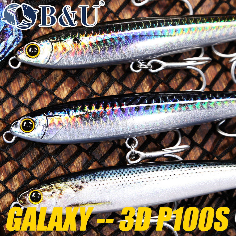 B&U Sinking Pencil Fishing Lur - огляд і ціна Fishing Lure Jerkbait