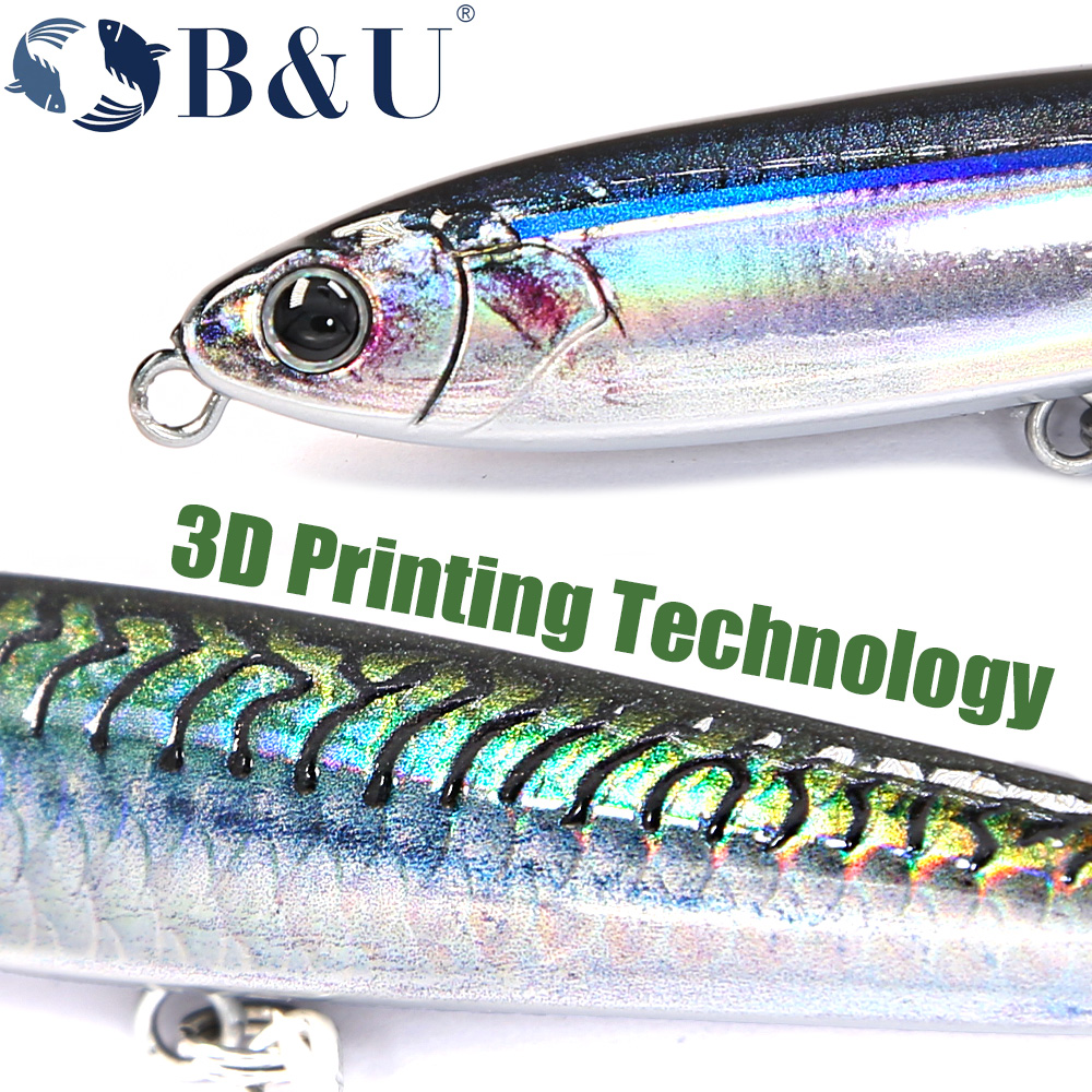B&U Sinking Pencil Fishing Lur - огляд і ціна Fishing Lure Jerkbait