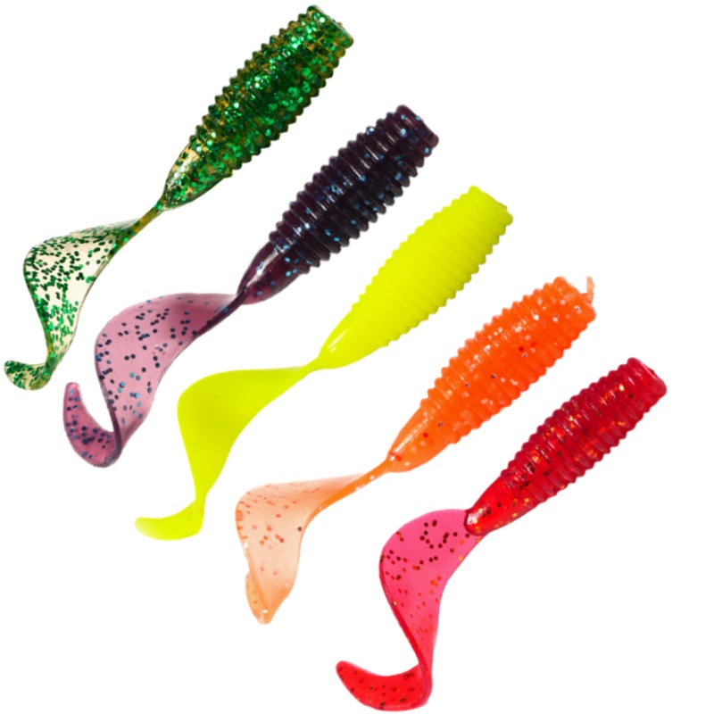 Wondersee 50PCS Soft Bait Worm - огляд і ціна Fishing Lure Soft Plastic