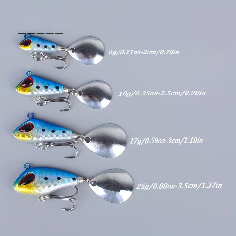 5/6pcs Mini VIB With Spoon Fis - огляд і ціна Fishing Lure Crankbait