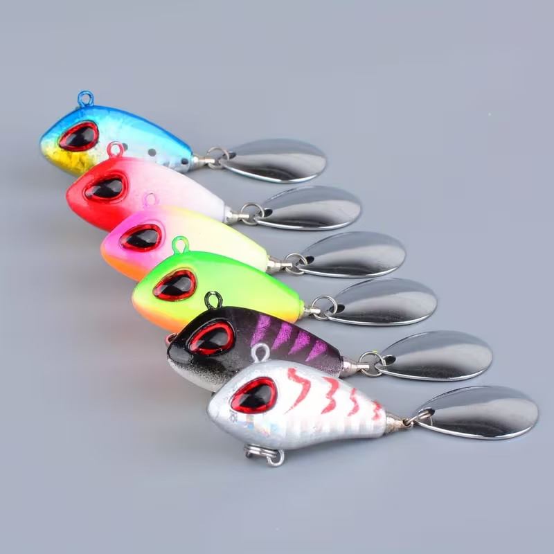 5/6pcs Mini VIB With Spoon Fis - огляд і ціна Fishing Lure Crankbait