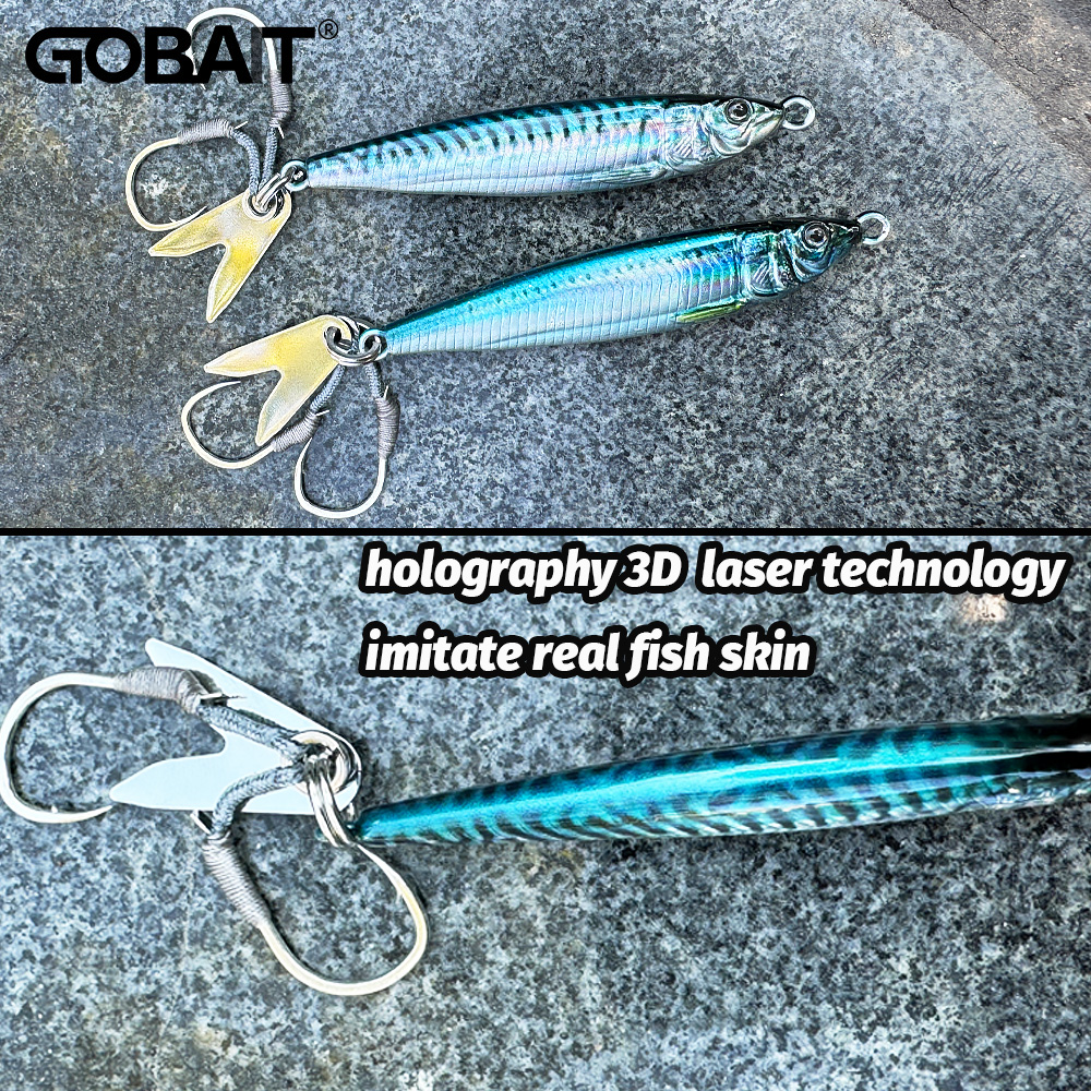 GOBAIT Metal Jig Lure 20g 30g  - огляд і ціна Fishing Lure Blade Bait