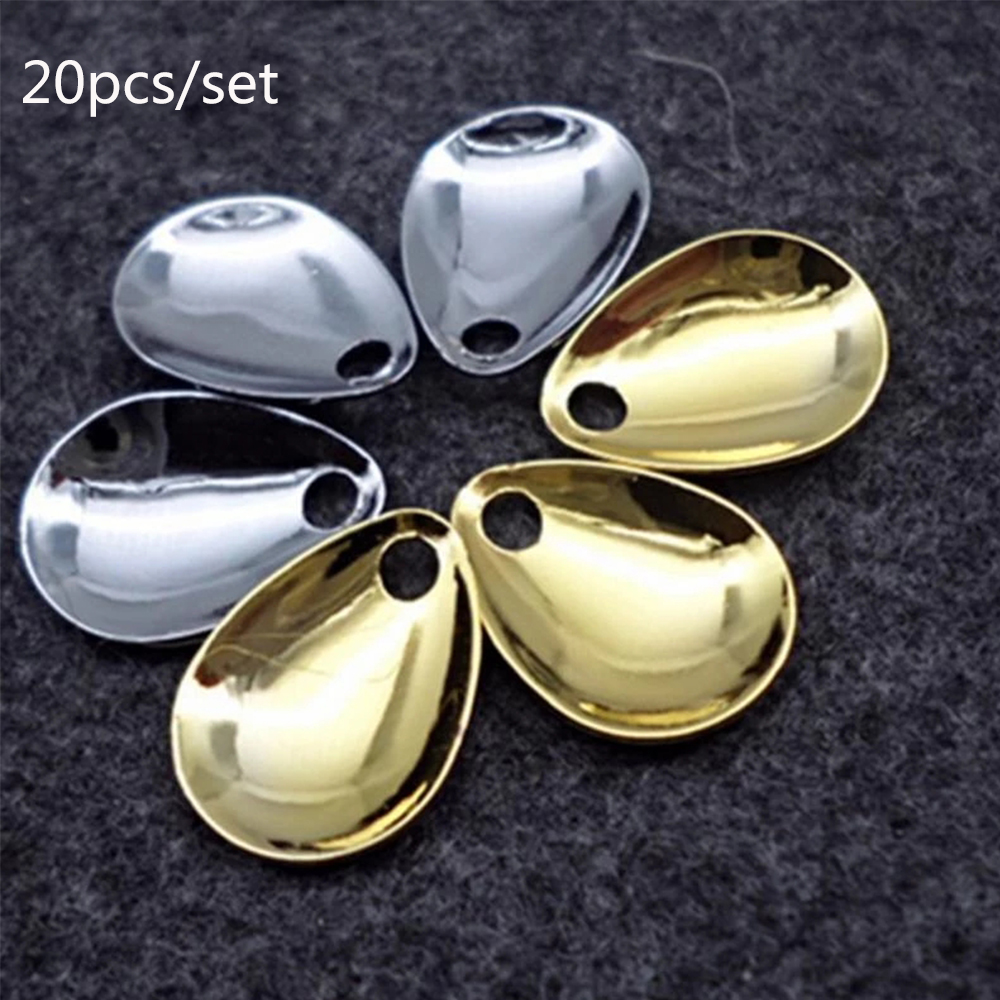 20pcs/lot Fishing Spinner Ring - огляд і ціна Fishing Lure Spinner