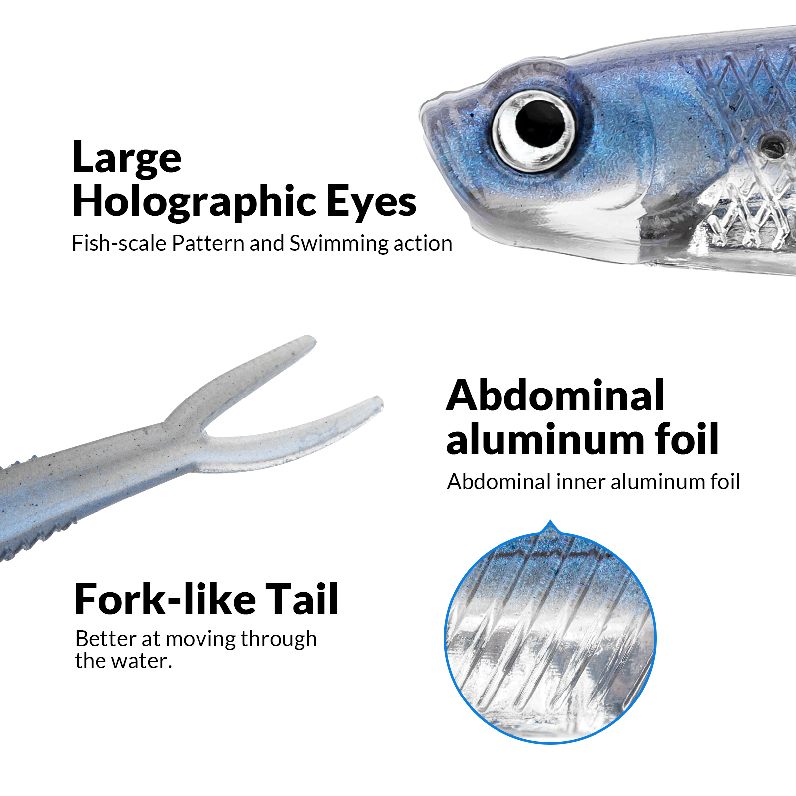 12pcs Soft Bait 75mm 1.8g Jerk - огляд і ціна Fishing Lure Jerkbait